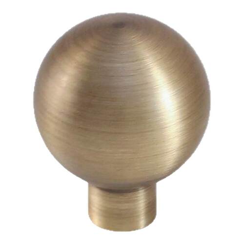 复古黄铜单孔拉手衣柜法式北欧简约银色抽屉古铜色橱柜门圆球把手