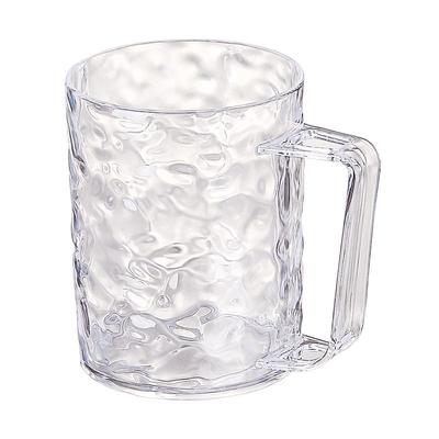 冰川漱口杯光滑杯口透明杯身