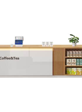 奶茶店收银台超市便利店吧台