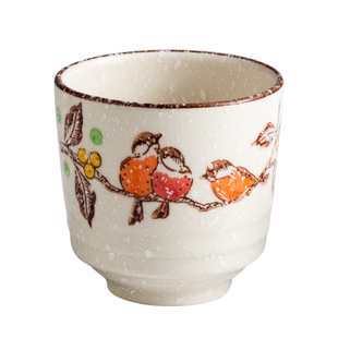 喝茶专用个人陶瓷茶杯主人杯日式茶杯陶瓷杯子釉下彩酒杯水杯茶具