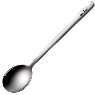 德国316kunzhan304不锈钢勺子长柄韩式家用儿童小调羹吃饭大汤匙