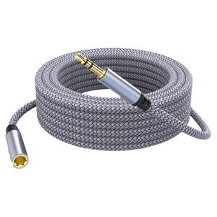 魅成3.5mmAUX公对母延长音频线耳机加长2米3米电脑音响插头带麦克风线5米转接头手机连接音箱录歌k歌用转接线