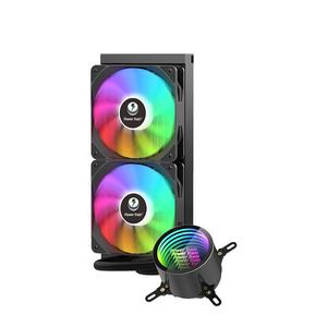 动力火车冰立方360一体式水冷散热器电脑CPU风扇ARGB静音240水冷