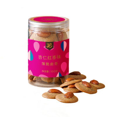 Lucullus龙岛杏仁红茶味薄脆曲奇