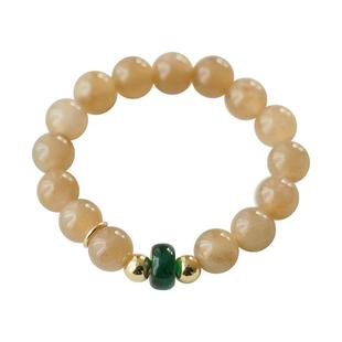 大仙的串儿来点小钱且末糖戒指串珠文玩招财转运珠小众设计新中式