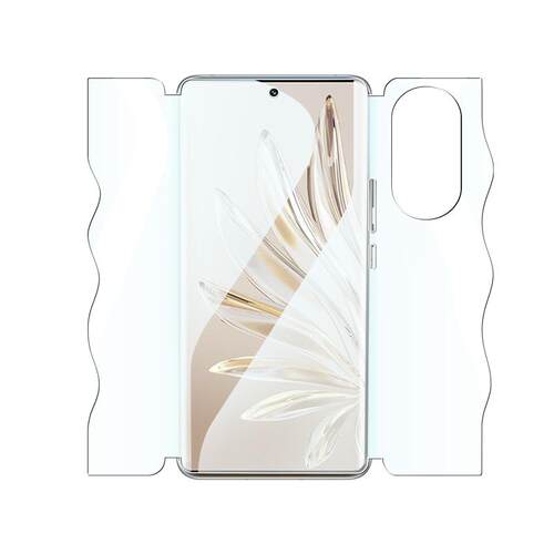 闪擎适用荣耀70钢化水凝膜防摔保护70pro手机膜全屏覆盖honor70pro+曲面全包膜前后一体防指纹全身背膜抗蓝光