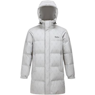 波司登羽绒服男运动中长款