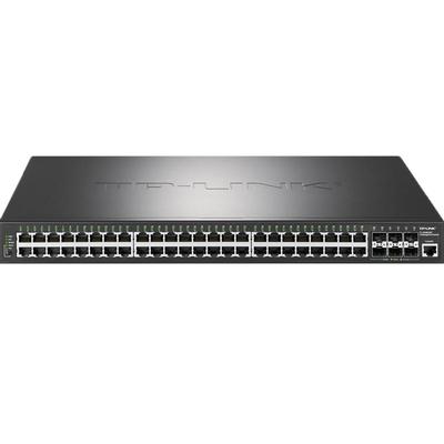 万兆6光48口千兆PoE交换机三层