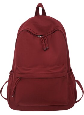 休闲双肩包yamy休闲潮背包女涤纶