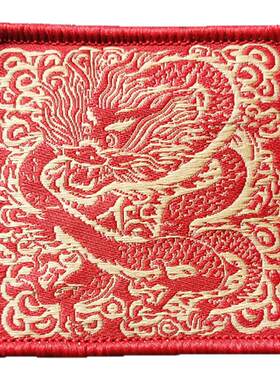 WARCHIEF酋长新品龙纹图腾战斗臂章士气章百搭战术魔术贴章