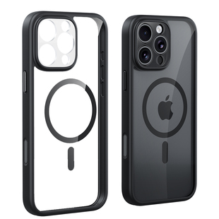 Balueus适用苹果16ProMax手机壳iPhone16Pro高端保护套16超薄镜头全包防摔硅胶透明高级感pm磁吸外壳男女新款