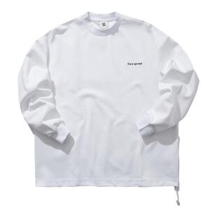 Ang2 Stu 下摆可调节 日系简约男宽边圆领宽松阔版打底衫长袖T恤