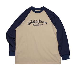 CITYDIVE IVY League Vintage Athletic Tee藤校运动复古长袖体恤