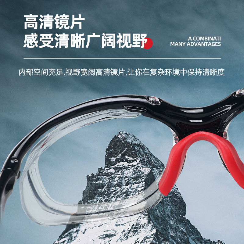 职安康护目镜防风沙防尘防灰尘不起雾风镜摩托车男女骑行防护眼镜