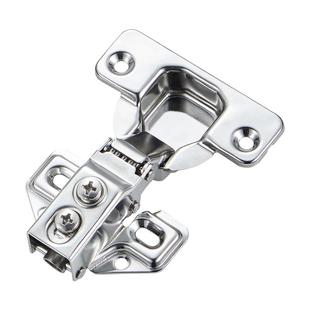 橱星35杯超短臂美式25厚门阻尼不锈钢阻尼铰链20铝框断臂合页大弯