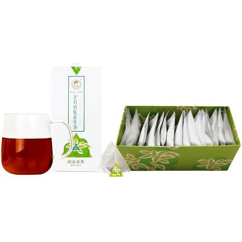 【品牌直营】澜沧古茶茶妈妈小青柑陈皮普洱茶熟茶三角袋泡茶20包