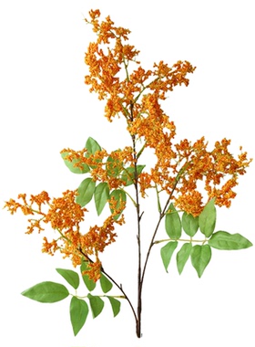 高档雾凇仿真植物客厅绿植假花