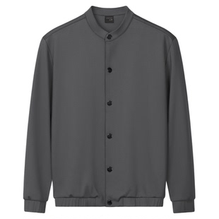 春秋季男士商务休闲立领夹克简约百搭外套2026春装上衣服男装新款