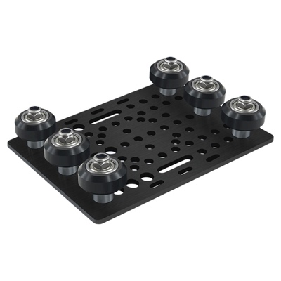 20-80mm四轮滑台六轮滑车龙门板