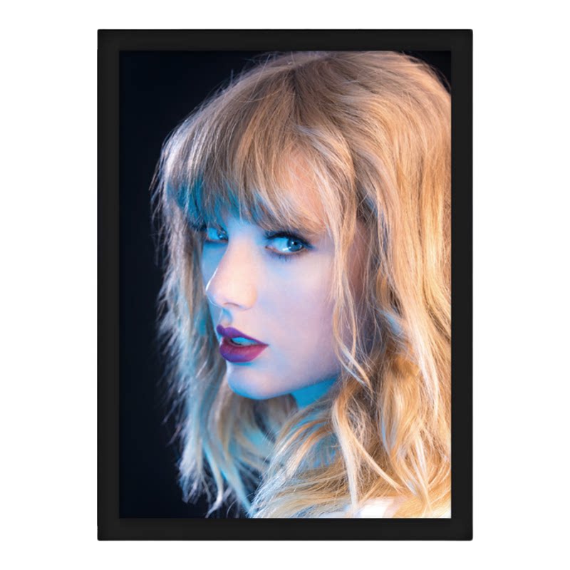 TaylorSwift霉霉带框海报装饰画