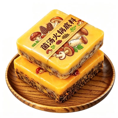 正宗重庆菌汤牛油火锅底料官方旗舰店独立小包装一人份清汤不辣