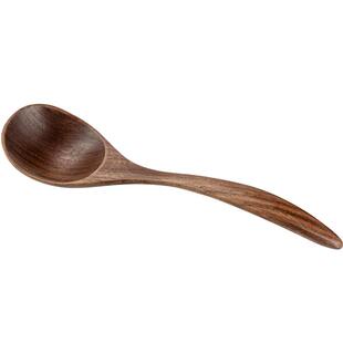 树可 天然荷木勺家用实木小汤勺吃饭用勺子粥勺创意长柄调羹