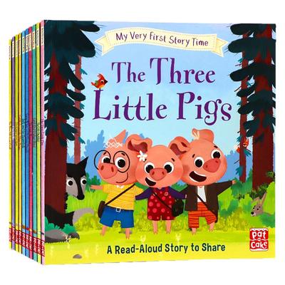 My Very First Story Time童话故事绘本10册 英文原版绘本 The Ugly Duckling丑小鸭Cinderella灰姑娘 儿童英语启蒙认知图画书平装