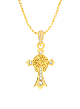 MITHAOL十字架珠珠项链女款高级感轻奢小众锁骨链女时尚百搭首饰