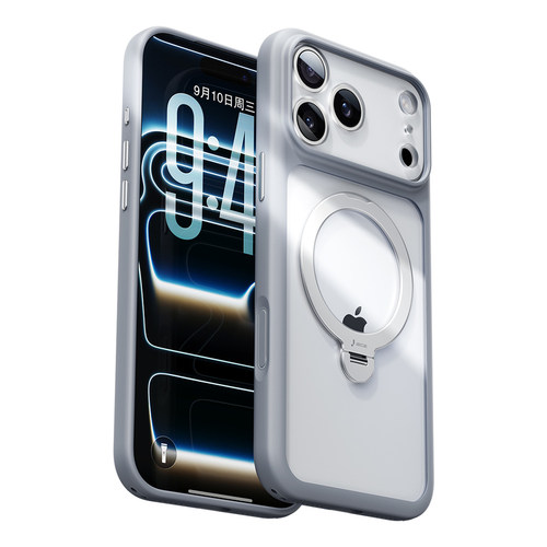 超薄手感】JECE适用苹果17ProMax手机壳新款iPhone16Pro磁吸15pm透明全包防摔保护17pro超火好看外壳带支架女