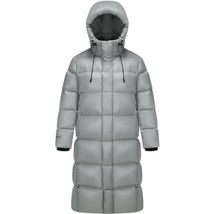 波司登冬女泡芙智暖蓄热经典长款优雅时尚连帽高蓬厚鸭绒羽绒服