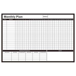 生活通磁吸月计划表每日规划表墙贴儿童自律神器21天好习惯养成安排表日程时间管理记录表课程自律打卡日历表