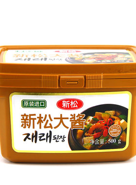 韩国进口新松500g火锅石锅豆瓣酱