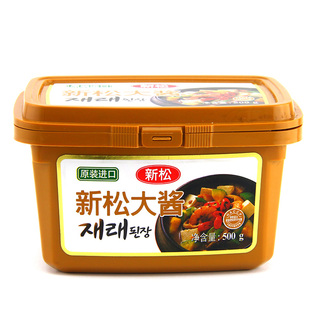 韩国新松大酱500g正宗韩式石锅拌饭酱部队火锅大酱汤煲汤豆瓣酱料