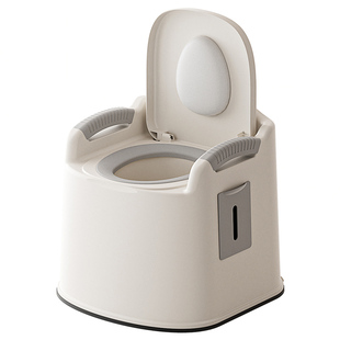 老人坐便器移动马桶老年人床边便携式孕妇家用座便椅子蹲厕坐便凳