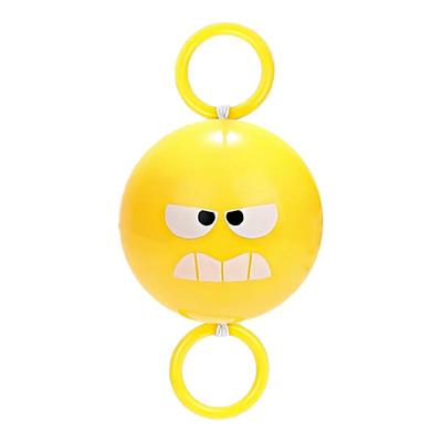 发光拉哨球儿童旋转闪光飞轮玩具