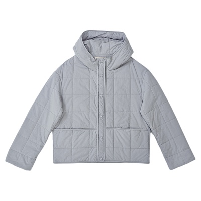 无色无味新款纯棉短款棉服外套女