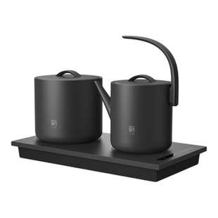 三界茶具DJ3三合一烧水壶底部上水电水壶泡茶保温烧水壶茶盘套装