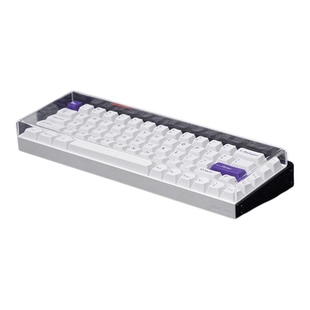适用小蜜蜂MADE68PRO+磁轴键盘游戏电竞防尘罩键帽盖亚克力透明手托空气罩保护壳防水罩两用型氪金款通用68键