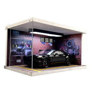 地狱猫SRT合金跑车美式道奇肌肉车仿真摆件限量收藏生日礼物男生