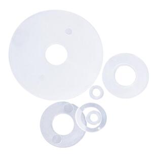 硬胶塑料平介胶平垫塑料平垫硬白胶挡圈大小规格齐全M3M4M5M6