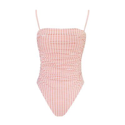 OceanMystery樱红连体泳衣