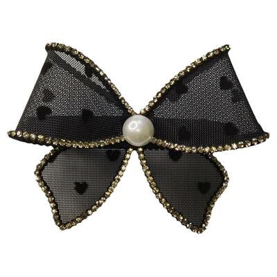 铂思亚轻奢饰品蝴蝶结高端发夹