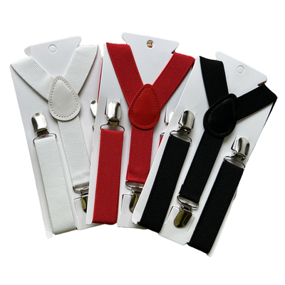 松紧背带夹学生西装裤吊带夹