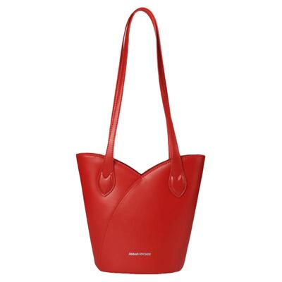 单肩手提包原创简约复古