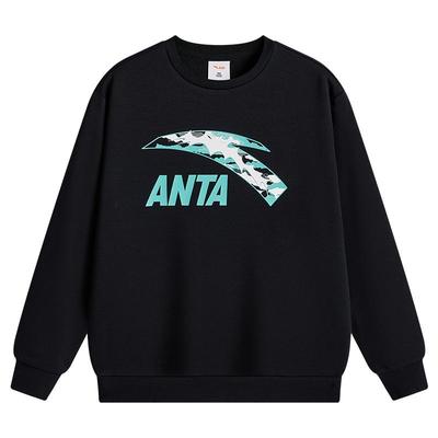 安踏儿童男女童卫衣长袖套头衫