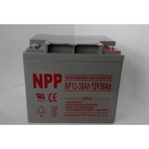 耐普NPP蓄电池NP123812V38AHUPSEPS直流屏专用