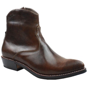 TB1504厂家直销全手工缝制固特异尖头西部牛仔靴马靴马丁靴男靴