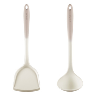 苏泊尔硅胶锅铲家用炒菜铲子不粘锅专用食品级耐高温汤勺漏勺饭勺