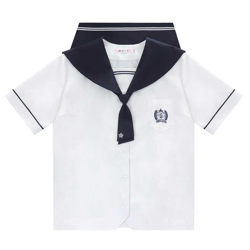 樱花家族jk制服【铃和女高】水手服衬衫日系包臀裙韩式套装短袖女