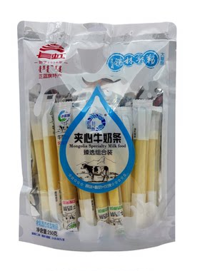 蓝旗长虹原味酸奶玫瑰夹心牛奶条